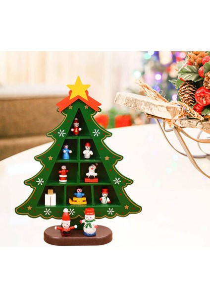 Noel Fifürlü 3D Çam Ağacı Süslü (Yurt Dışından)