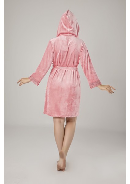 Şerit Dantel Bambu Cotton Bayan Sabahlık Bornoz fiyatları