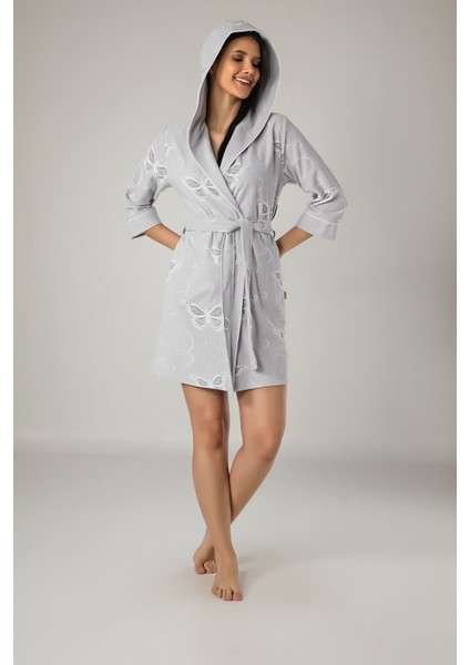 Mint Kelebek Jakar Bambo Bayan Sabahlık