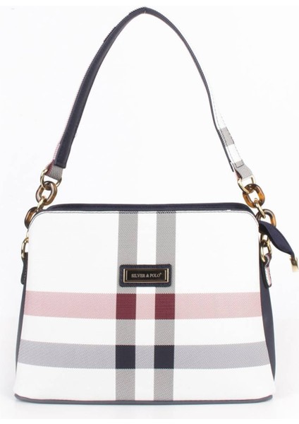 Silver Polo Kadın Omuz Çantası Beyaz - Laci NV937 fiyatları