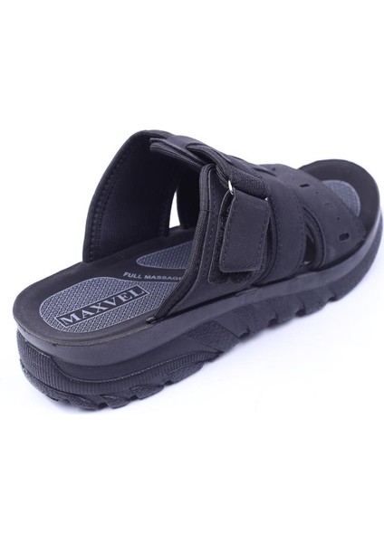 Maxvel 811 Erkek Siyah Rahat Günlük Terlik modelleri
