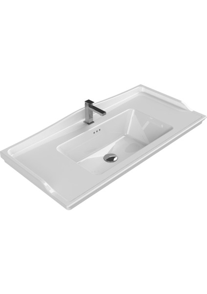 Seramik Cerastyle Kapadokya 80CM Etajerli Lavabo fiyatları