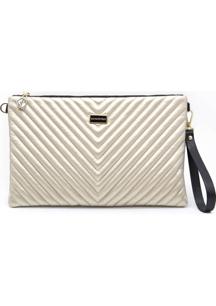 Silver Polo Kadın Portföy Clutch Altın - Altın NV1034 fiyatları