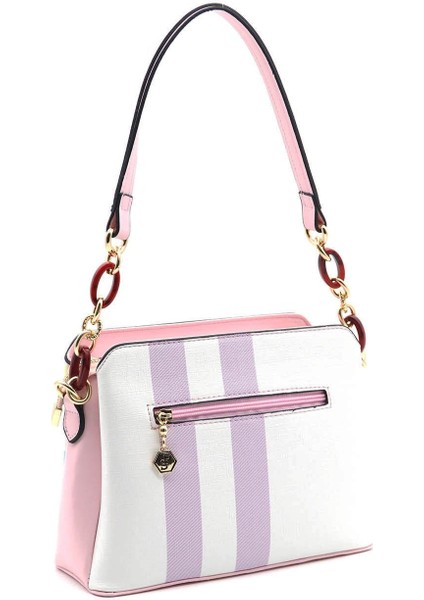 Silver Polo Kadın Omuz Çantası Lila - Pembe NV937 fırsatları