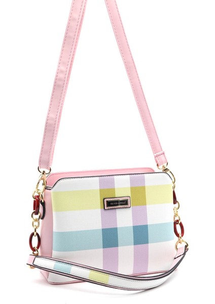 Silver Polo Kadın Omuz Çantası Lila - Pembe NV937 indirimleri