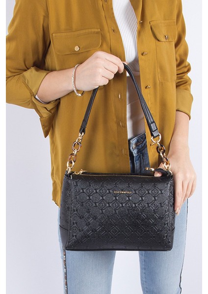 Silver Polo Kadın Çapraz Çanta Siyah - Siyah NV910 fiyatları