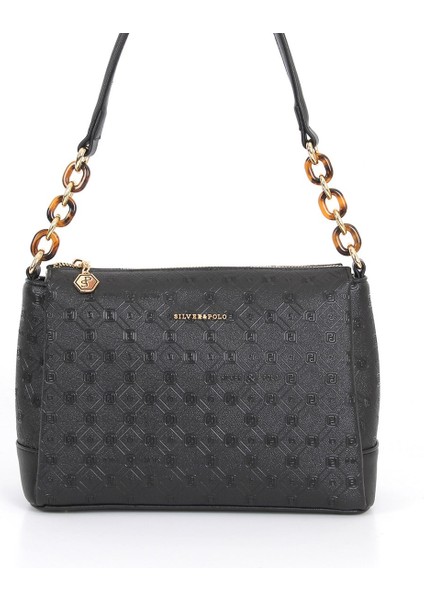 Silver Polo Kadın Çapraz Çanta Siyah - Siyah NV910 indirimleri