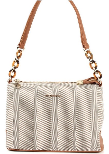 Silver Polo Kadın Çapraz Çanta Bej - Taba NV910 fiyatları