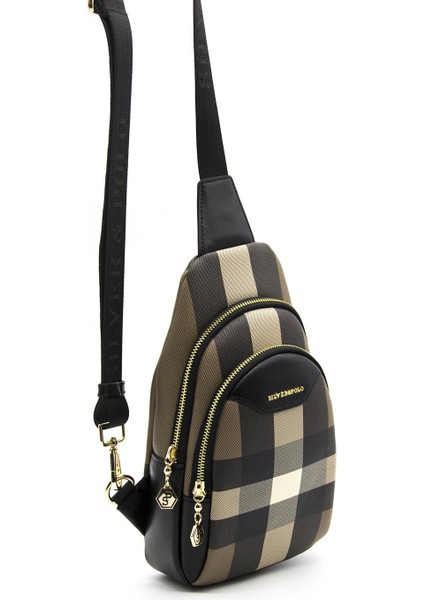 Silver Polo Kadın Bel Çantası Kahve - Siyah NV959 fiyatları