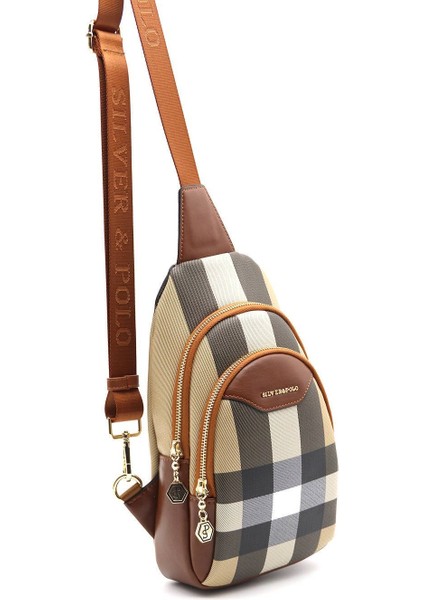 Silver Polo Kadın Bel Çantası Bej - Taba NV959 fiyatları