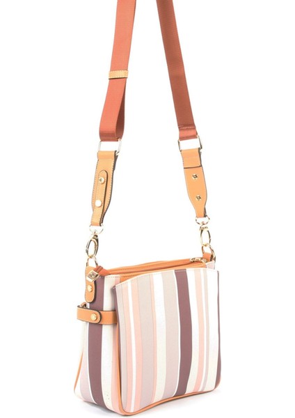 Kadın Postacı Çantası - Çapraz Kadın Çantası M Mix-.Garni Camel X Taba NV884 modelleri