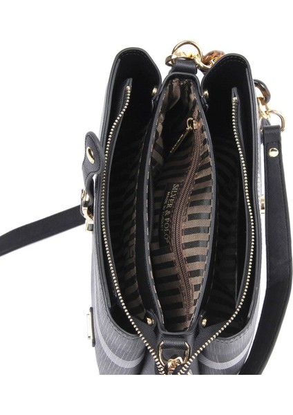 Silver Polo Kadın Omuz Çantası Bej - Taba NV974 indirimleri