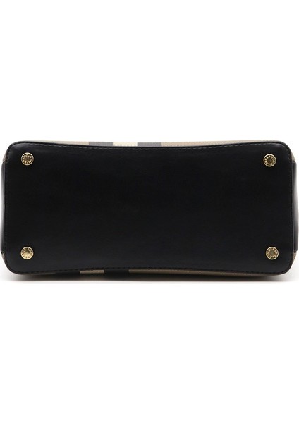 Silver Polo Kadın El Çantası Kahve - Siyah NV913 indirimleri