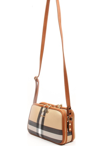 Kadın Çapraz Çanta Bej Taba NV899 fiyatları