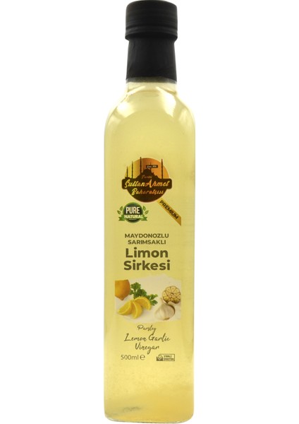 Maydanozlu Sarımsaklı Limon Sirkesi 500 ml