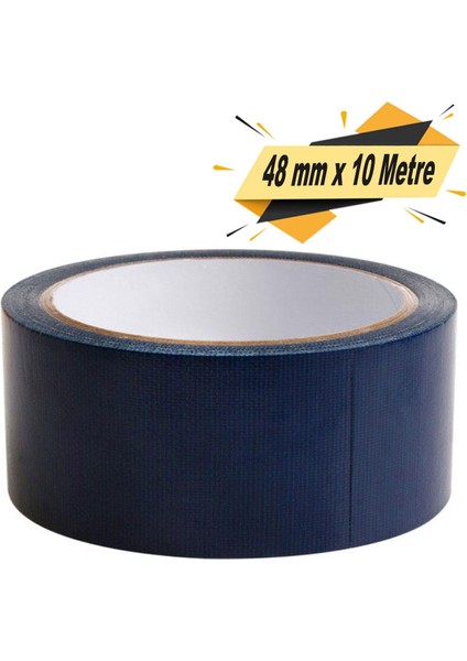Bondit Tamir Bandı 48 mm x 10 Mt Çok Amaçlı Duct Tape Takviye Bant (Lacivert)