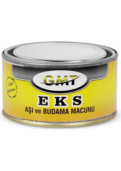 Aşı Bıçağı Eğri Uçlu Bağ Bıçağı Ara Çakı + Aşı Macunu (2'li Set)