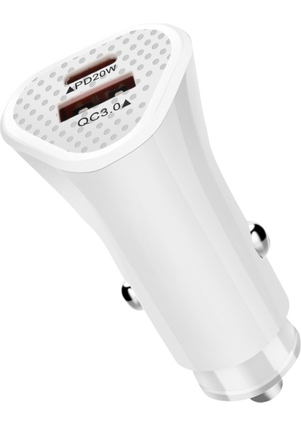 YSY-313PD20 W Qc3.0 USB + Pd 20 W Usb-C / Tip-C Çift Araç Şarj Cihazı (Yurt Dışından) fırsatları