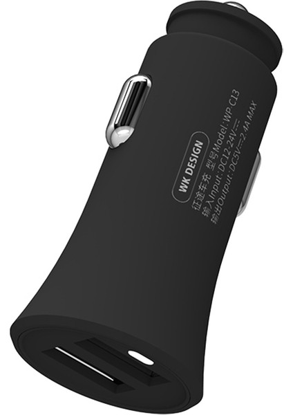 WP-C13 2.4A Warpath Çift USB Araç Şarj Cihazı (Yurt Dışından) fiyatları