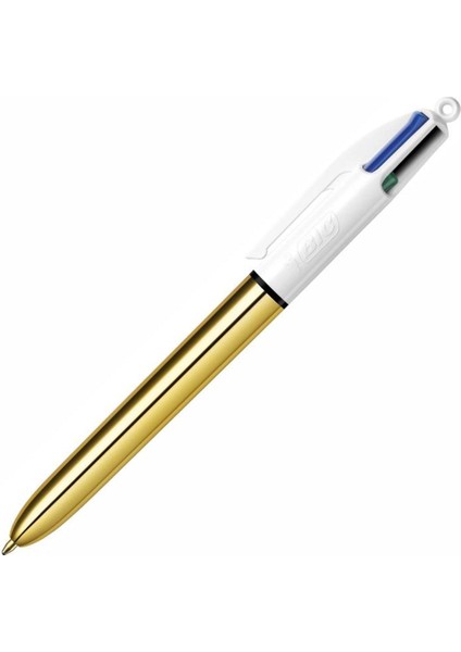 4 Colours Shine Altın Gövde Tükenmez Kalem 964774 Kurşun Kalemler