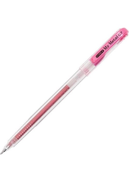 My-Metal 0.7 Iğne Uçlu Kalem Pembe 202131 Kurşun Kalemler
