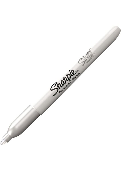 Sharpıe Fine Permanent Markör Metalik Gümüş 1834363 Fosforlu Kalemler