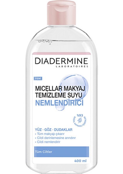 Nemlendirici Micellar Kusursuz Makyaj Temizleme Suyu 400 ml Yüz Temizleyici