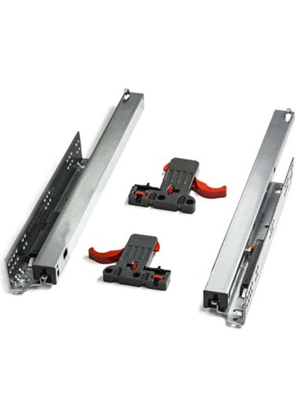 Smart Slide Tam Açılım Frenli Çekmece Rayı 40 cm