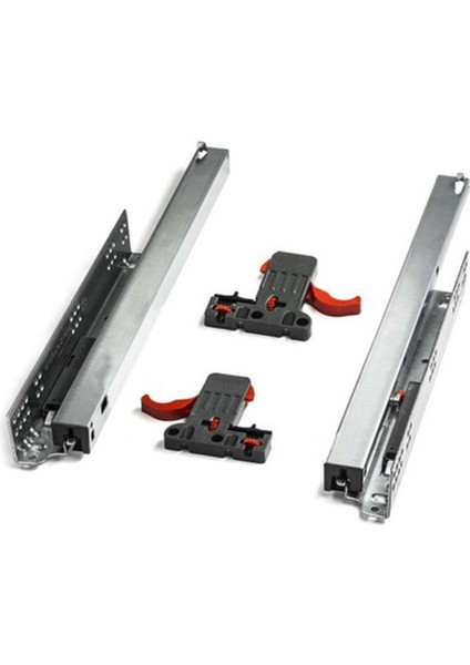 Smart Slide Tam Açılım Frenli Çekmece Rayı 35 cm