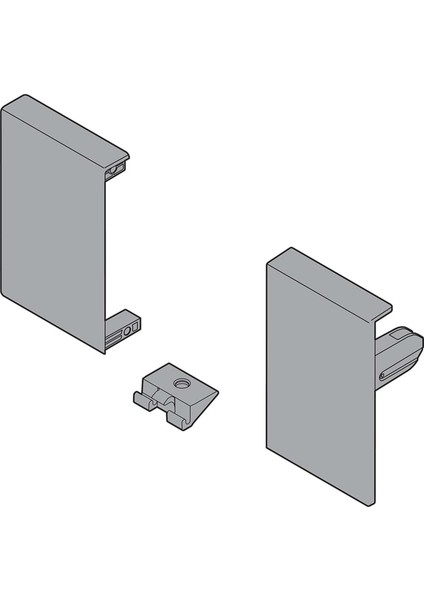 ZIF.71M0 Tandembox M Antaro Çekmece Önü Tutucusu Takım Gri