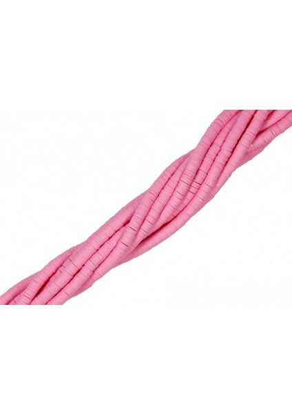 Bebe Pembe Fimo Boncuk 5 Adet