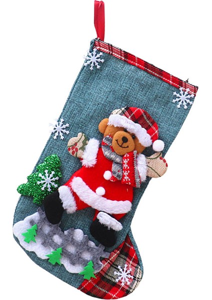 Noel Baba Noel Çorap Ağacı (Yurt Dışından)