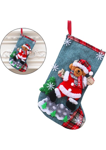 Noel Baba Noel Çorap Ağacı (Yurt Dışından)