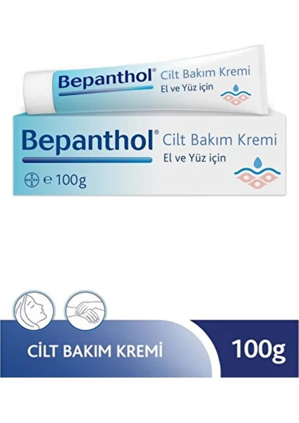 Bepanthol Cilt Bakım Kremi 100 gr  Yüz Kremi