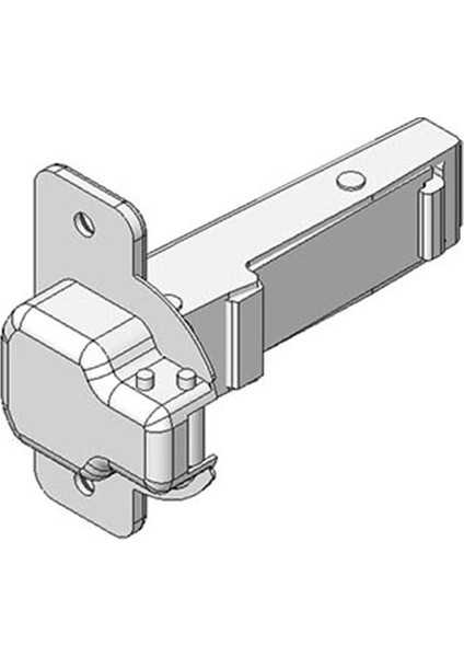 75T1550 Clip Top Düz Menteşe 107°