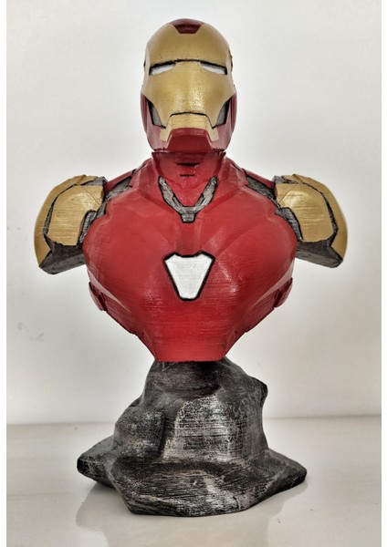 Ironman Bust Figur Marvel Avangers Sert Dolu Ağır modelleri