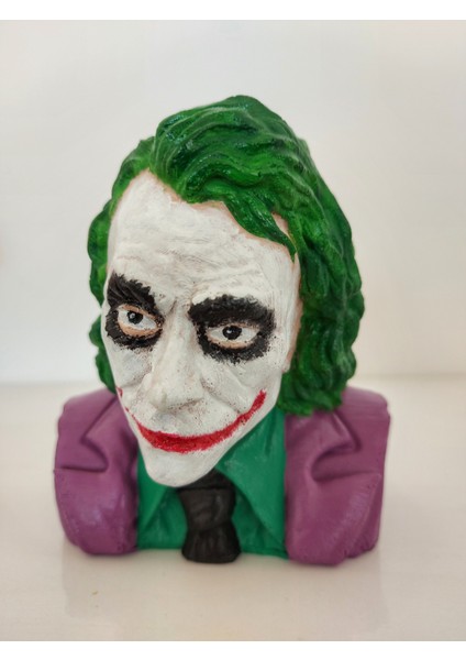 Joker Heath Ledger Bust Figür Ağır Dolu Sert Yüksek Kalite Reçine fiyatları