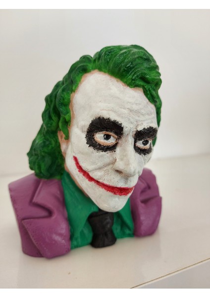 Joker Heath Ledger Bust Figür Ağır Dolu Sert Yüksek Kalite Reçine modelleri