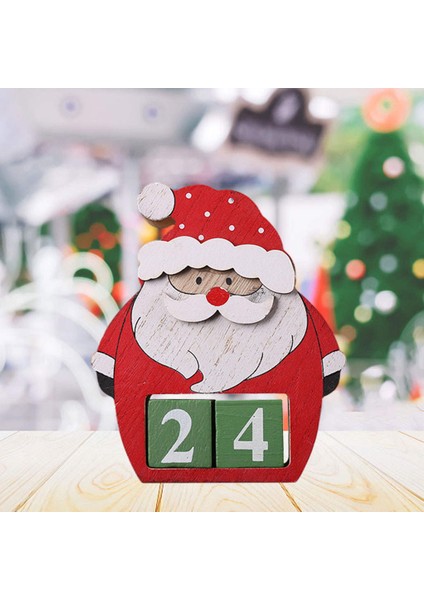 Noel Takvimi Geri Sayım Takvimi Masa Ofisi Santa Claus Için (Yurt Dışından) fırsatları