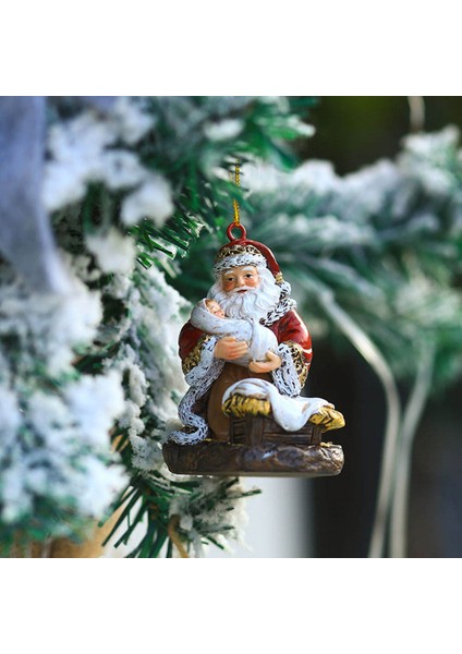 Noel Baba Noel Ağacı Süsü (Yurt Dışından)