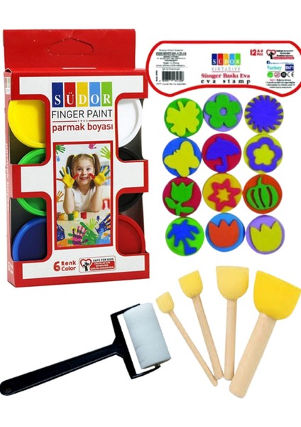 Parmak Boyama Seti