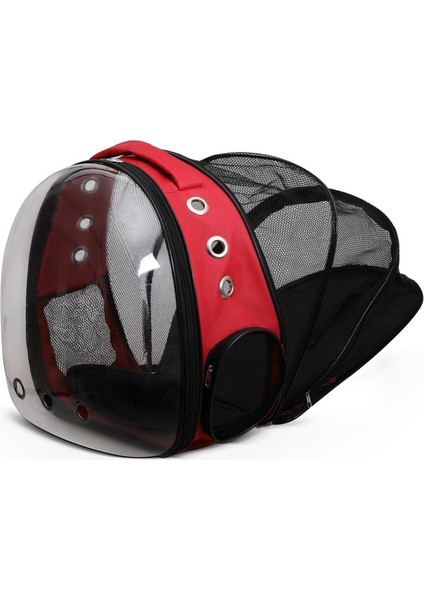 Doggie Visionplus Model Taşıma Çantası Kırmızı 25 x 60 x 40 cm