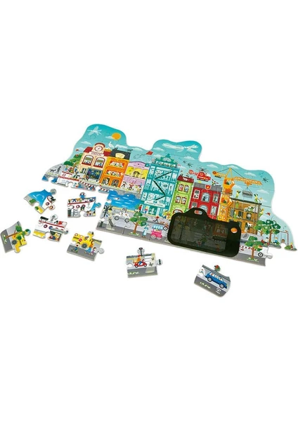 Puzzle Hareketli Şehir Yapbozu