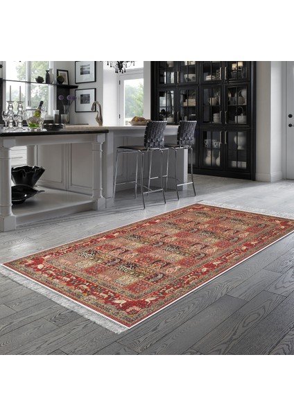 Eko Trend Djt Halı Yıkanabilir Kaymaz Taban M12343 Persian Bordo modelleri