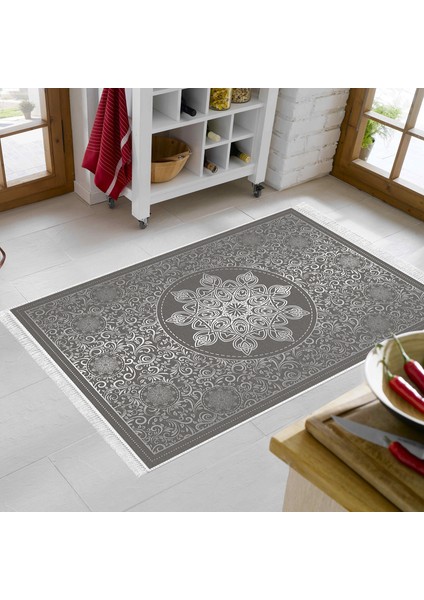 Eko Trend Djt Banyo Paspası Yıkanabilir Kaymaz Taban 1448 Osmanlı Gümüş modelleri