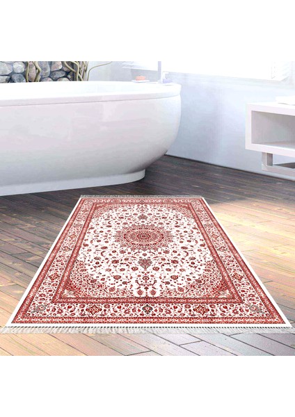 Eko Trend Djt Halı Yıkanabilir Kaymaz Taban P1372 Osmanlı Bordo