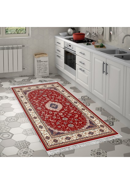 Eko Trend Djt Halı Yıkanabilir Kaymaz Taban S5009 Osmanlı Bordo
