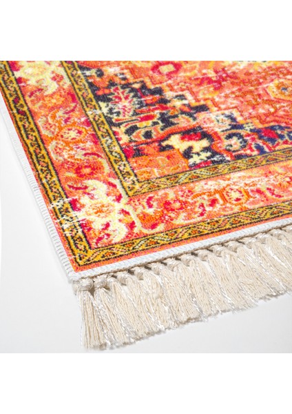Eko Trend Djt Halı Yıkanabilir Kaymaz Taban 1697 Persian Turuncu fırsatları