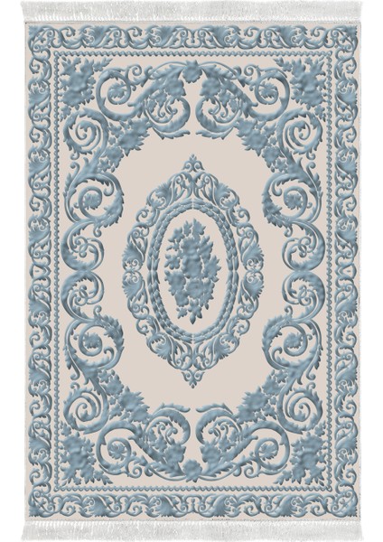 Eko Trend Djt Halı Yıkanabilir Kaymaz Taban 747 Klasik Mavi fiyatları