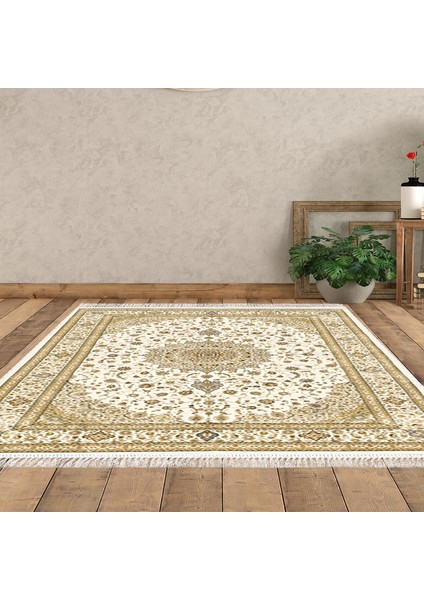 Eko Trend Djt Halı Yıkanabilir Kaymaz Taban P1360 Osmanlı Krem